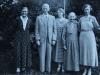1935. Katarina Juliana syster till ,Olof August Hansson, Ingeborg Olsson, Hans Olssons fostermor Gertrud Elisabet Persson? och hennes dotter. (Martin Olson Seattle)