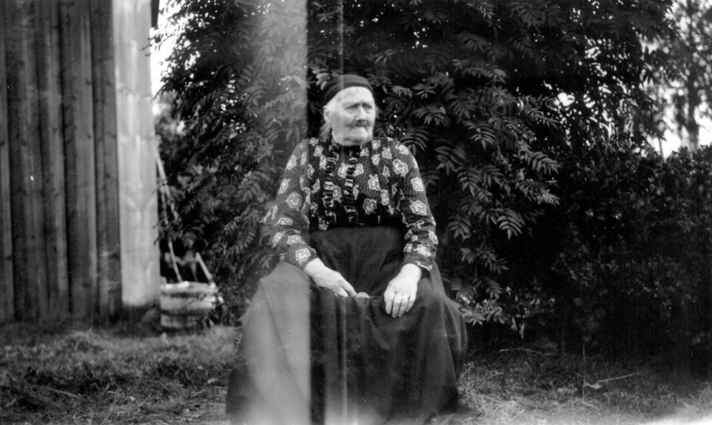 Sista fotot på Märta Christina? Kanske hennes 85-årsdag 1925?
